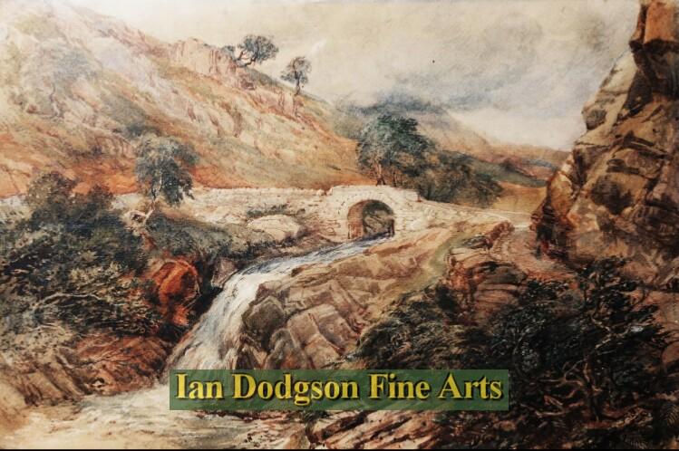 Under Coniston Old Man by David Cox Jnr