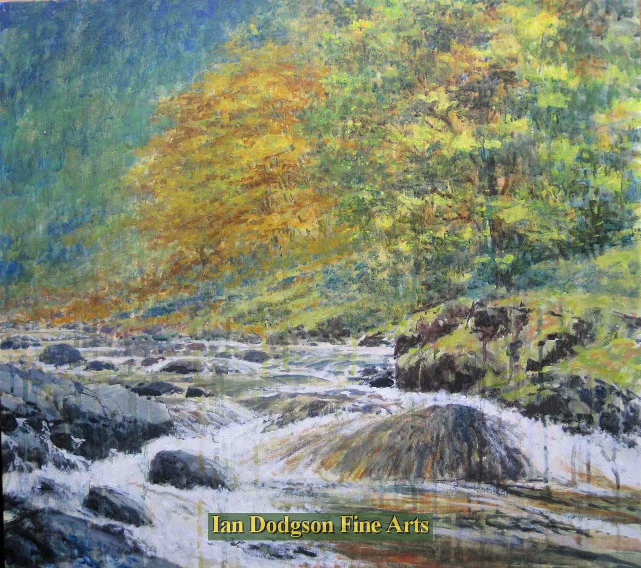 Between the showers, Gold and Green (Ogwen) by Jeremy Yates