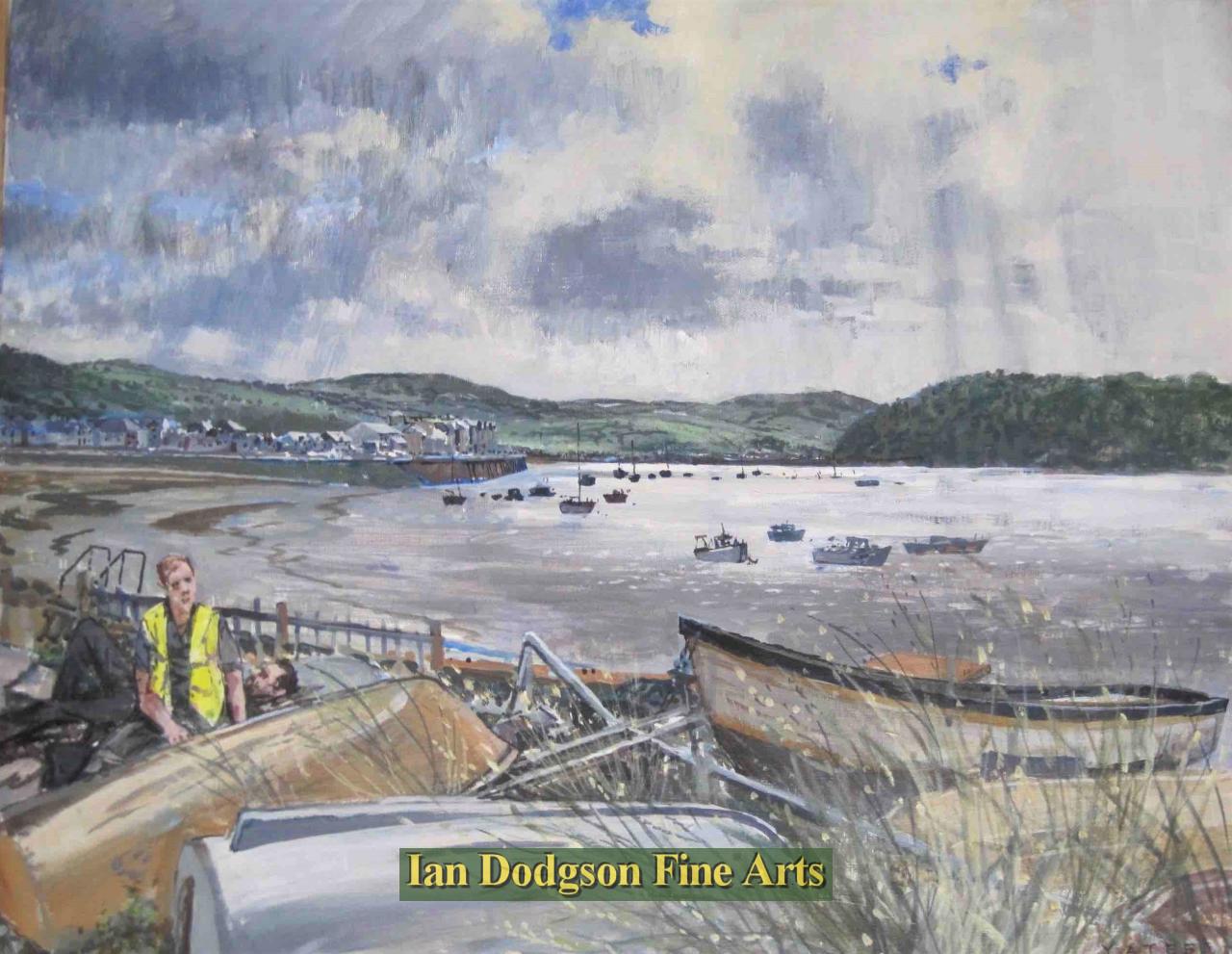 Morning Break, Conwy estuary by Jeremy Yates