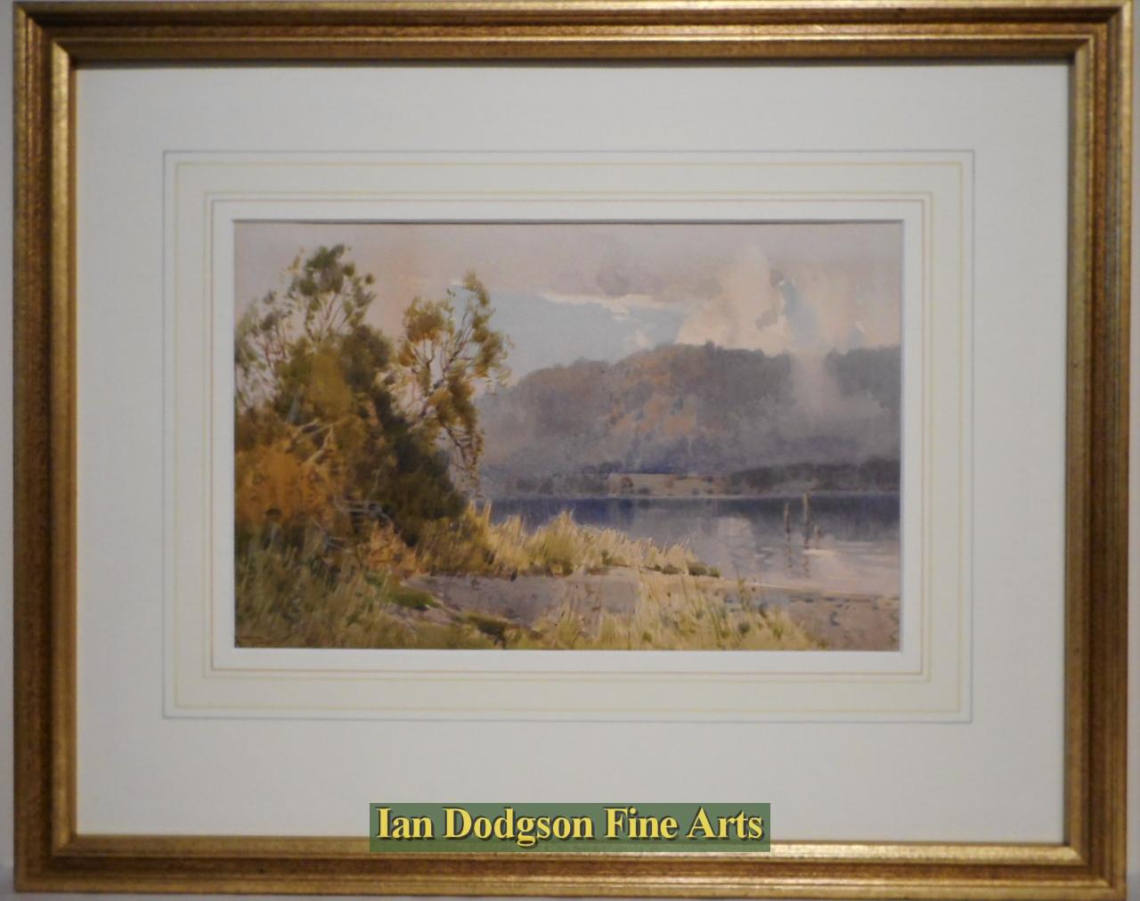 Misty morning, Windermere by Arthur Tucker