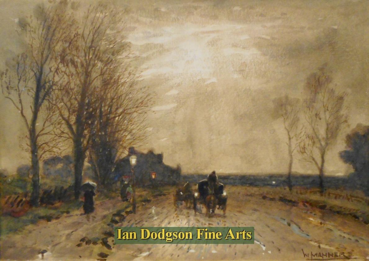 William Manners - The Storm Watercolour (1917)