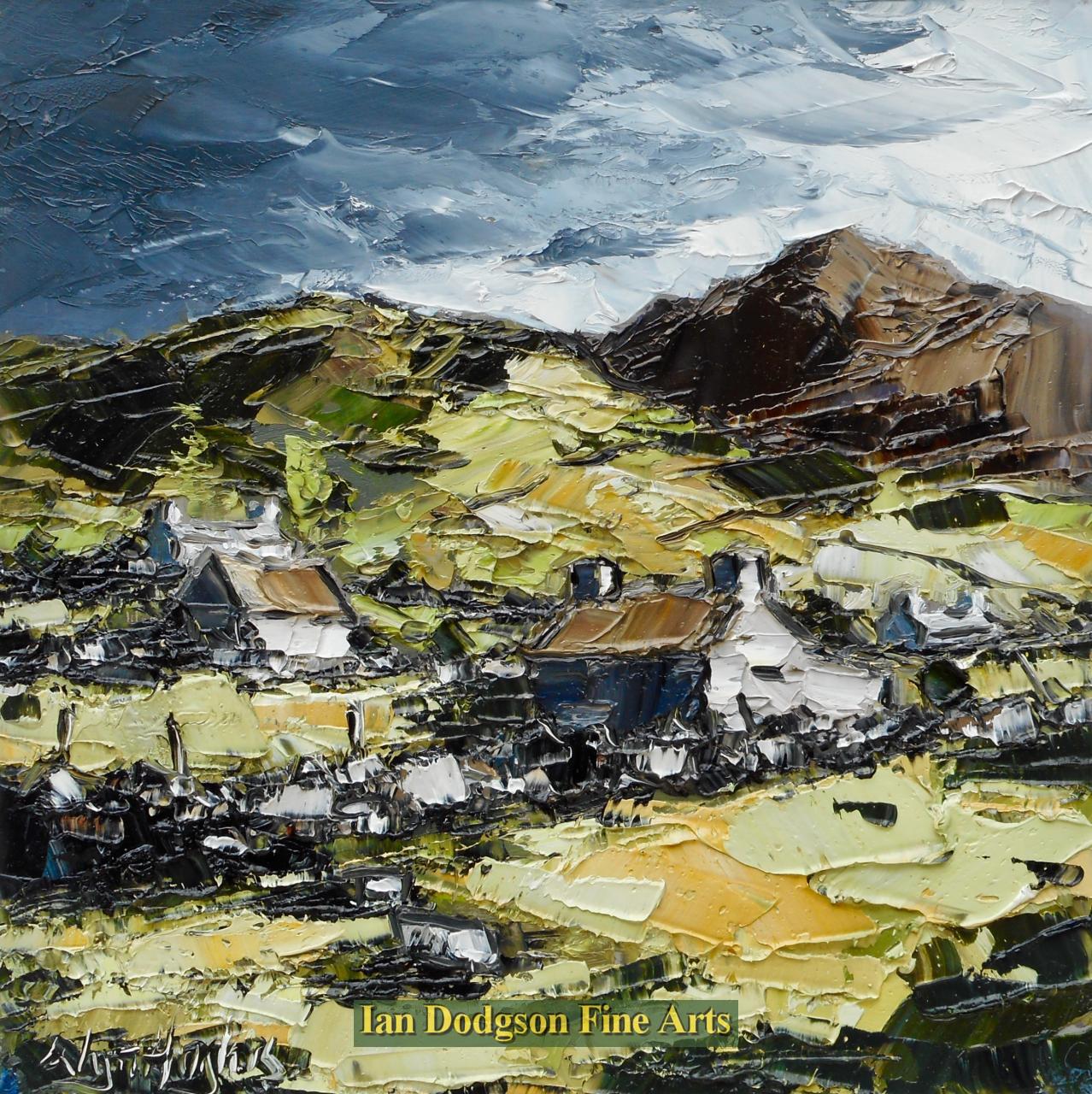 Wyn Hughes - Mynydd Mawr Oil on board (2019)