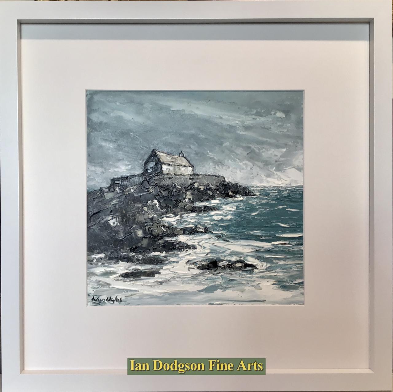 Church in the sea by Wyn Hughes