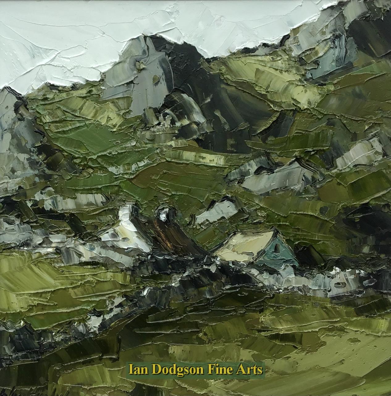 Wyn Hughes - Nant Peris Oil on board (2024)