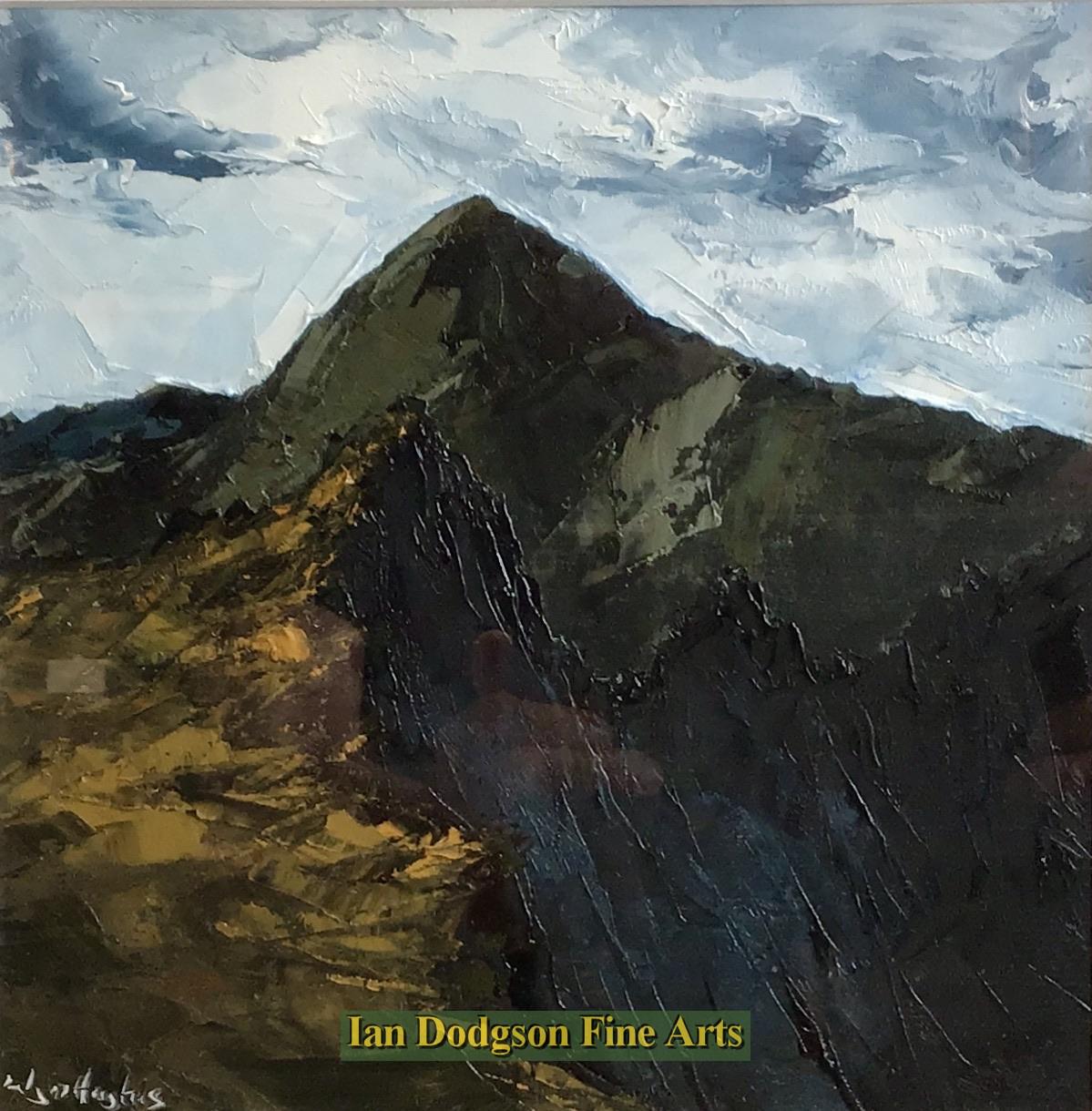 Wyn Hughes - Crib Goch Oil on board (2026)
