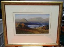 'Arthur Tucker - Sunset over Grasmere