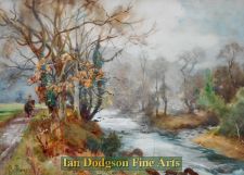 'Samuel Towers RA, RCA. - Meeting of the waters, Llugwy.