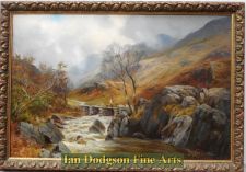 'James Henry Crossland R.A. R.C.A. - Clearing after the storm